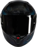 Full-Face Speeding Motorcycle Helmet Nolan X-804 Rs Ultra Carbon Blue Liquido Liquido 328 Size S