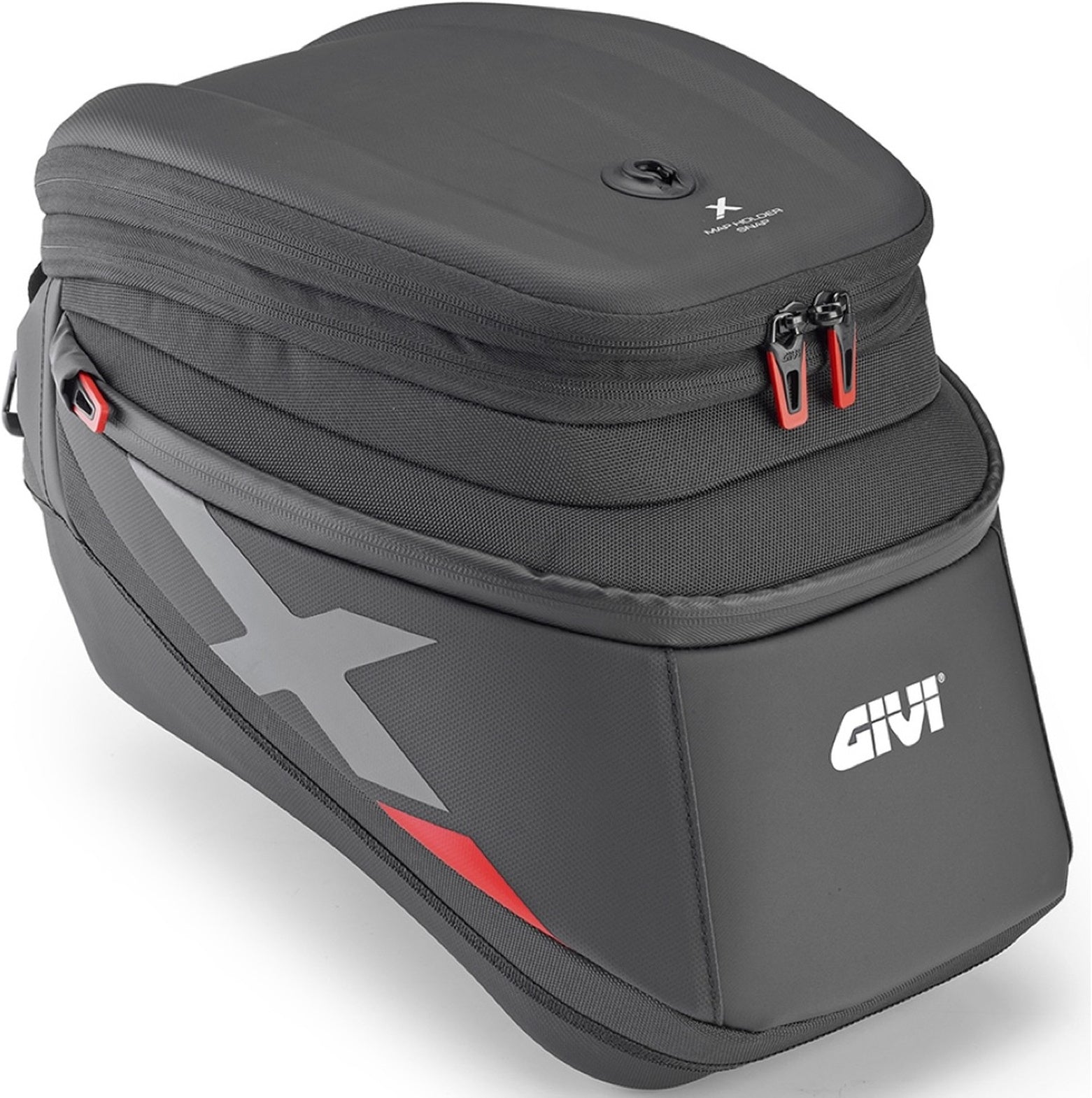 Tanklock Black Tank Bag - 20 Lt Xl04B Nylon - Givi Compatible With Kove Moto 800 X Pro (2024)