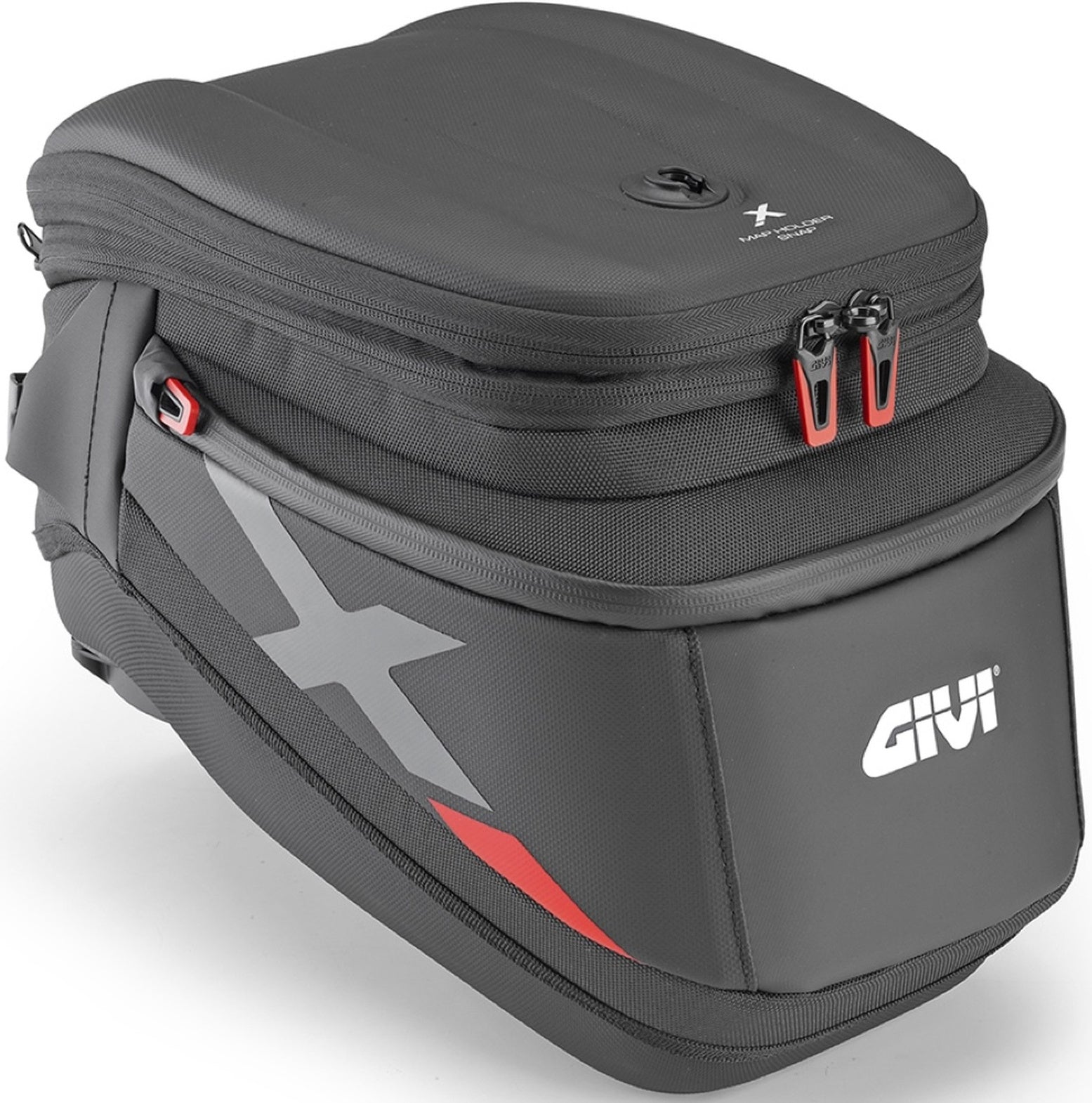 Tanklock Black Tank Bag - 18 Lt Nylon - Givi Compatible With Aprilia Shiver 750 (2010-2020)