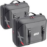 Monokey Black Side Cases - 66 Lt Nylon - Givi Compatible With Bmw F 800 Gs (2024)