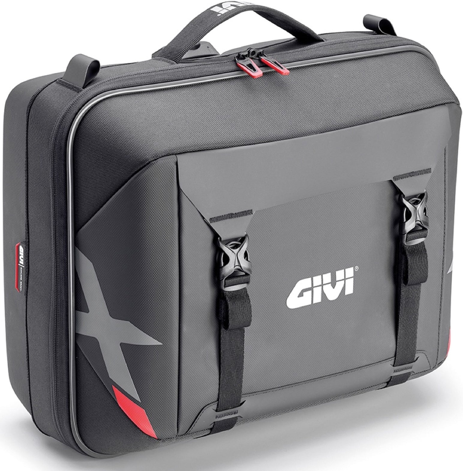 Monokey Black Top Case - 33 Lt Nylon - Givi Compatible With Niu Nqix 500 (2025)