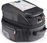 Tanklock Black Tank Bag - 25 Lt Nylon - Givi Compatible With Kawasaki Z 650 (2017-2019)
