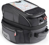 Tanklock Black Tank Bag - 25 Lt Nylon - Givi Compatible With Yamaha Xt 1200 Ze Super Ténéré (2014-2020)