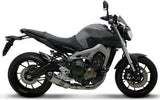 Complete Catalytic Exhaust System Without Sound Certification Relevance Titanium Carbon Cap - Termignoni Compatible With Yamaha Xsr 900 (2014-2020)