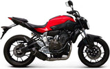 Complete Exhaust System Without Sound Certification Relevance Carbon Carbon Cap - Termignoni Compatible With Yamaha Xsr 700 (2014-2020)