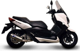 Catalytic Exhaust Tip Without Sound Certification Relevance Stainless Steel Carbon Cap - Termignoni Compatible With Yamaha X-Max 250 (2009-2020)