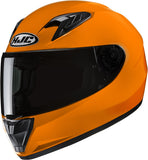 Full-Face Motorcycle Helmet Hjc Y10 Advanced Polycarbonate Orange Tramonto Size 07 S