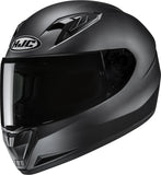 Full-Face Motorcycle Helmet Hjc Y10 Advanced Polycarbonate Semi Flat Black Size 07 S