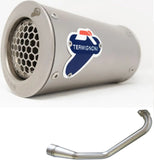 Complete Exhaust System Without Catalytic Converter And Without Sound Certification Gp2R-R Stainless Steel - Termignoni Compatible With Yamaha N-Max 125 (2017-2020)