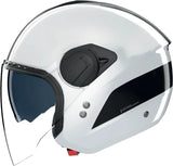 Urban Commuting Motorcycle Helmet Nolan N20-2 Visor White / Black Dolce Vita 348 Size L