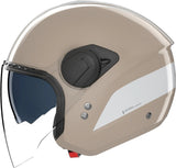 Urban Commuting Motorcycle Helmet Nolan N20-2 Visor Sand / White Dolce Vita 350 Size S