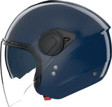 Urban Commuting Motorcycle Helmet Nolan N20-2 Visor Deep Blue Classico Nobile 312 Size Xl