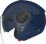 Urban Commuting Motorcycle Helmet Nolan N20-2 Visor Deep Blue / Flat Classico Nobile 313 Size S