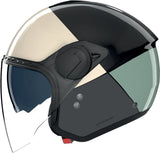 Urban Commuting Motorcycle Helmet Nolan N20-2 Visor Black / Red / Anthracite / White Blocco 354 Size Xxs
