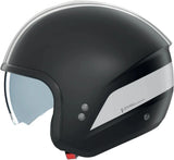 Urban Commuting Motorcycle Helmet Nolan N20-2 Black / White Dolce Vita 349 Size Xxs