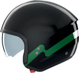 Urban Commuting Motorcycle Helmet Nolan N20-2 Black / Italy Zefiro 342 Size L