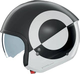 Urban Commuting Motorcycle Helmet Nolan N20-2 White / Black Viceversa 344 Size Xl