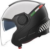 Urban Commuting Motorcycle Helmet Nolan N40-5 06 Black / White / Checkers Bellavista 341 Size L