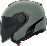 Urban Commuting Motorcycle Helmet Nolan N40-5 06 Grey Green Classico Nobile 337 Size Xxl