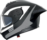 Full-Face Speeding Motorcycle Helmet Nolan N60-6 Sport Black / Grey Contrasto 359 Size Xxxl