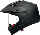 Flip-Up Travelling Motorcycle Helmet Nolan N70-2 X 06 Matte Black Classico 302 Size Xxl