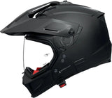 Flip-Up Travelling Motorcycle Helmet Nolan N70-2 X 06 Matte Black Classico 302 Size L