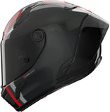 Full-Face Speeding Motorcycle Helmet Nolan X-804 Rs Ultra Carbon Carbon / Black / Red / Anthracite Gemini 365 Size M