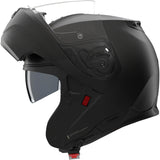 Flip-Up Travelling Motorcycle Helmet Nolan N100-6 Black / Flat Classico 302 Size S
