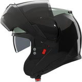 Flip-Up Travelling Motorcycle Helmet Nolan N100-6 Green Gray / Black / Anthracite Verniciatura Speciale 356 Size Xs