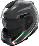 Flip-Up Travelling Motorcycle Helmet Nolan N100-6 Lava Grey / Italy Radiante 359 Size Xl
