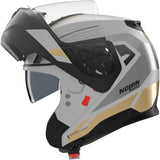 Flip-Up Travelling Motorcycle Helmet Nolan N100-6 Grey / Black / Anthracite / Gold Cinetico 360 Size Xxl