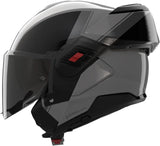 Flip-Up Travelling Motorcycle Helmet Nolan N120-1 Grey / Black Verniciatura Speciale 355 Size Xxxl