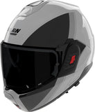 Flip-Up Travelling Motorcycle Helmet Nolan N120-1 Grey / Black Verniciatura Speciale 355 Size M
