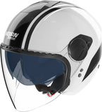 Urban Commuting Motorcycle Helmet Nolan N20-2 Visor White / Black Dolce Vita 348 Size S