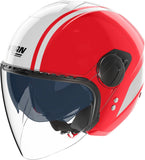 Urban Commuting Motorcycle Helmet Nolan N20-2 Visor Red / White Dolce Vita 349 Size S
