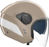Urban Commuting Motorcycle Helmet Nolan N20-2 Visor Sand / White Dolce Vita 350 Size S