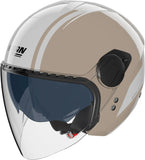 Urban Commuting Motorcycle Helmet Nolan N20-2 Visor Sand / White Dolce Vita 350 Size S