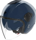 Urban Commuting Motorcycle Helmet Nolan N20-2 Visor Deep Blue Classico Nobile 312 Size Xl