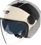 Urban Commuting Motorcycle Helmet Nolan N20-2 Visor Black / Red / Anthracite / White Blocco 354 Size Xxs