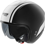 Urban Commuting Motorcycle Helmet Nolan N20-2 Black / White Dolce Vita 349 Size Xxs