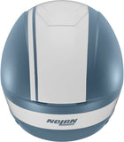 Urban Commuting Motorcycle Helmet Nolan N20-2 Blue Grey / White Dolce Vita 350 Size M