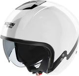 Urban Commuting Motorcycle Helmet Nolan N20-2 White / Black Zefiro 341 Size S
