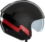 Urban Commuting Motorcycle Helmet Nolan N20-2 Black / Italy Zefiro 342 Size Xxl