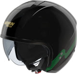 Urban Commuting Motorcycle Helmet Nolan N20-2 Black / Italy Zefiro 342 Size Xxl