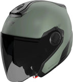 Urban Commuting Motorcycle Helmet Nolan N40-5 06 Grey Green Classico Nobile 337 Size Xxl