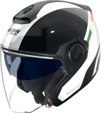 Urban Commuting Motorcycle Helmet Nolan N40-5 06 White / Black / Italy Integro 342 Size M