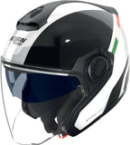 Urban Commuting Motorcycle Helmet Nolan N40-5 06 White / Black / Italy Integro 342 Size M