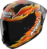 Full-Face Speeding Motorcycle Helmet Nolan N60-6 Sport Black / Red / Orange / Yellow Replica Iannone 360 Size L