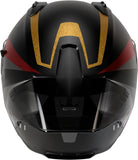 Full-Face Speeding Motorcycle Helmet Nolan N60-6 Sport Black / Red / Anthracite / Gold Lesmo 353 Size Xxxl