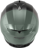 Full-Face Speeding Motorcycle Helmet Nolan N80-8 Black / Green Gray Verniciatura Speciale 350 Size Xs